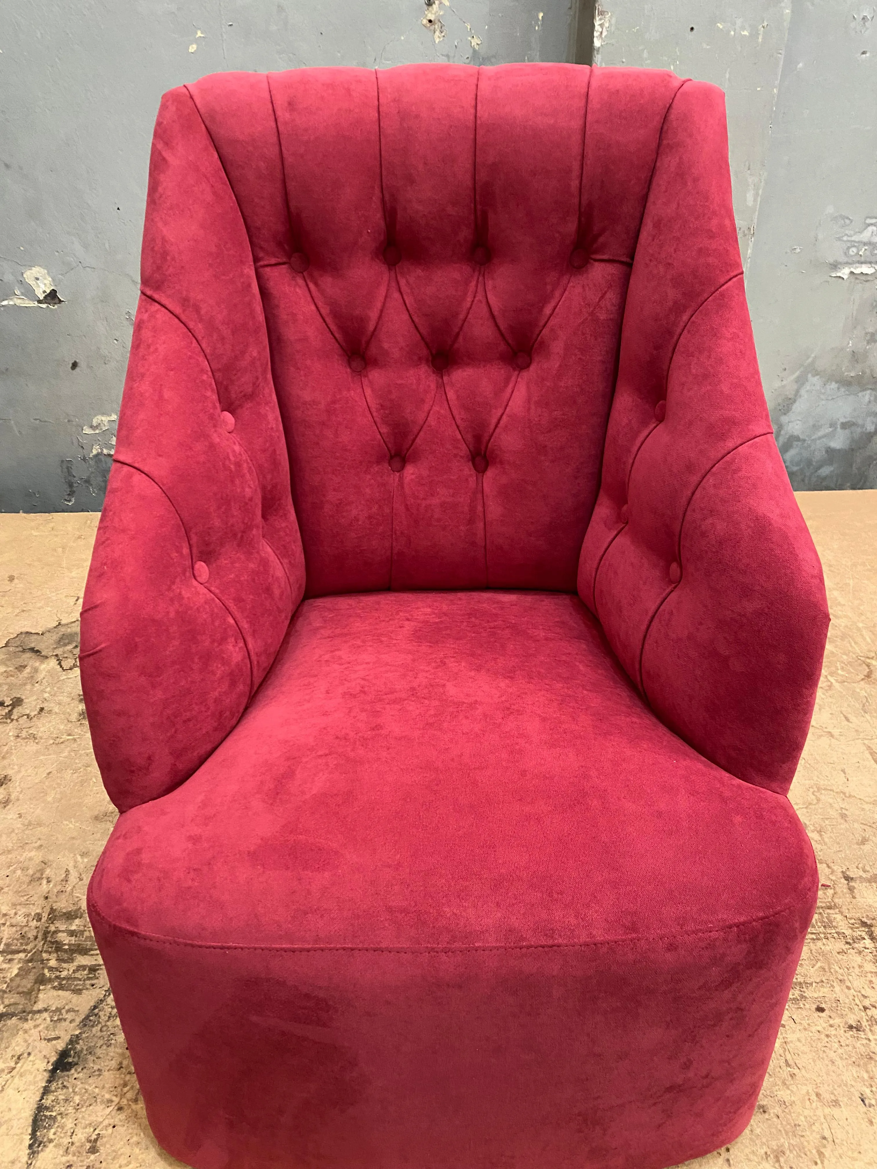 Sillón capitoné — Después